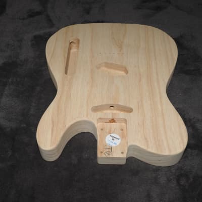 Mighty Mite MM2705A Unfinished 2 Piece Lic. Fender Telecaster Body Swamp Ash Very Light #T6 image 2