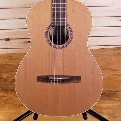 Godin Etude Nylon String Guitar with Bag - Solid Cedar Top - Cherry Back and Sides image 3