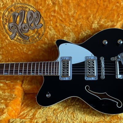 Koll Guitars Duo Glide, black w/TV Jones pickups, Bigsby, 2011 - Free Shipping for sale
