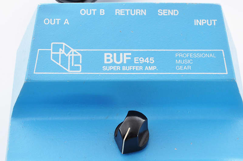 PMG BUF E945 Super Buffer Amp Rare Guitar Effects Pedal Used From Japan