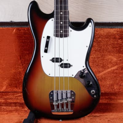 Fender Mustang Bass 1974 Sunburst Vintage USA w/ OHSC for sale