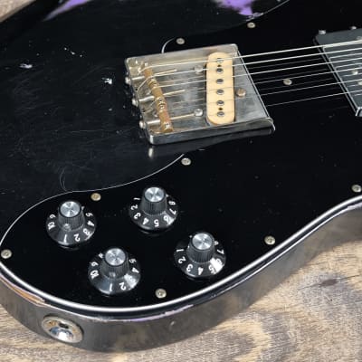 MyDream Partcaster Custom Built - Relic Black over Purple Custom 72 image 4