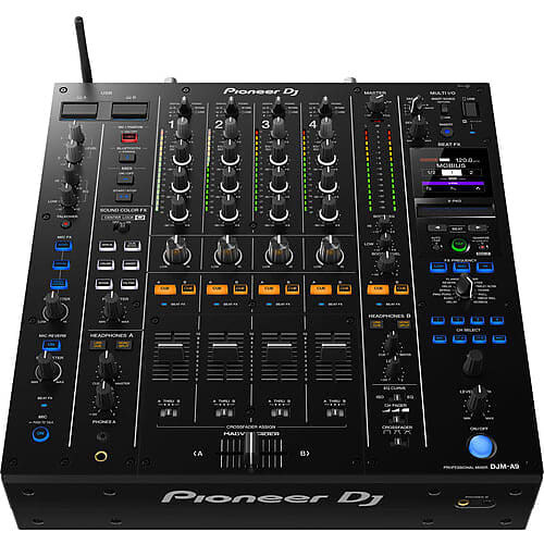 Pioneer DJ DJM-A9 4-Channel Digital Pro-DJ Mixer with Bluetooth (Black) image 1