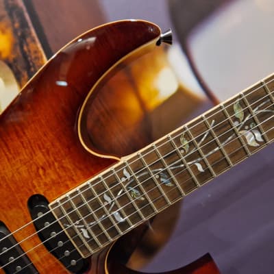 Ibanez RG8560-BSR j. custom Series E-Guitar 6 String - Brownish Sphalerite + Hardcase image 2