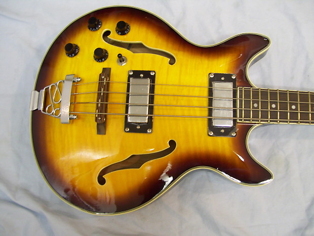 Left handed semi hollow best sale bass