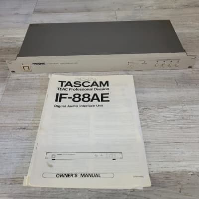 TASCAM IF-88AE Digital Audio Interface White / Grey | Reverb