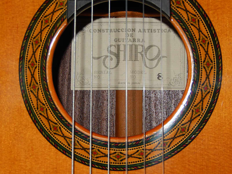 MADE BY TAKAMINE & MASAKI SAKURAI - SHIRO No8 1980 MADE BY TAKAMINE & MASAKI SAKURAI - SHIRO No8 1980