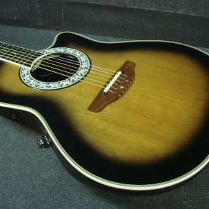 Ultra Series by Ovation Model 1528 Acoustic/Electric Shallow Back