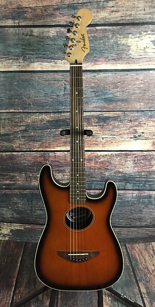 Fender hot sale stratacoustic sunburst