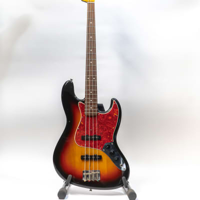 1999-2002 Fender JB-62 Jazz Bass Reissue - CIJ - Sunburst image 2