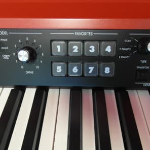 Korg SV-1 73-MR Stage Vintage Piano 73-keys Metalic Red w