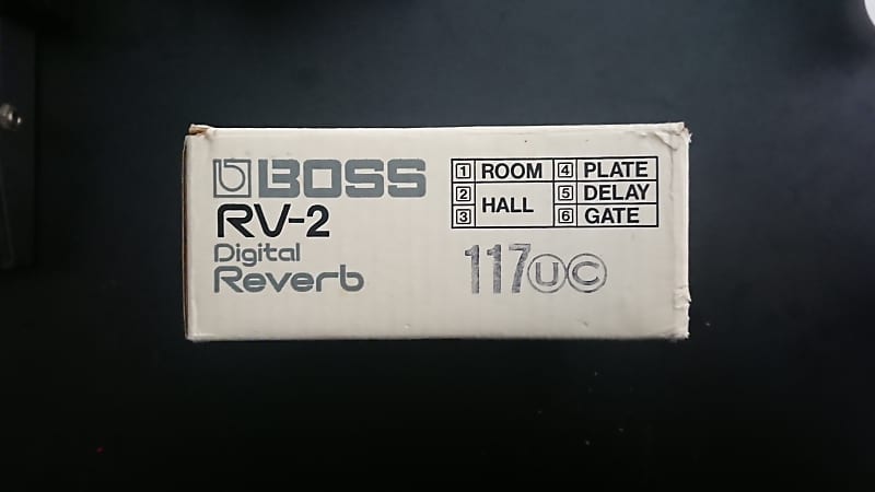 ★希少 ビンテージ★ 1987年 日本製 BOSS RV-2 初期モノ☆ BOSS ボス RV-2 Digital Reverb/Japan 【1987年製】 | ワタナベ