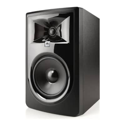 JBL 306P MkII Powered 6 inch Two-Way Studio Monitors (Pair) Bundled with Knox Isolation Pads and Breakout Cable image 6