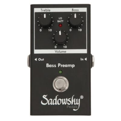 Reverb.com listing, price, conditions, and images for sadowsky-bass-preamp