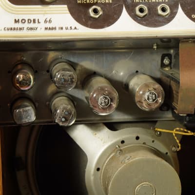 1940s Premier Model 66 1x12" Tube Amp w/Tremolo (VIDEO! Serviced, Ready) image 10