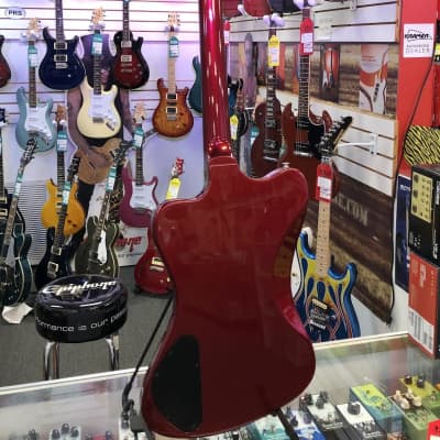 Gibson Thunderbird Bass Sparkling Burgundy, Non-Reverse Headstock with Case image 7