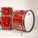 Ludwig Club Date 3pc Fab Shell Pack- Red Swirl