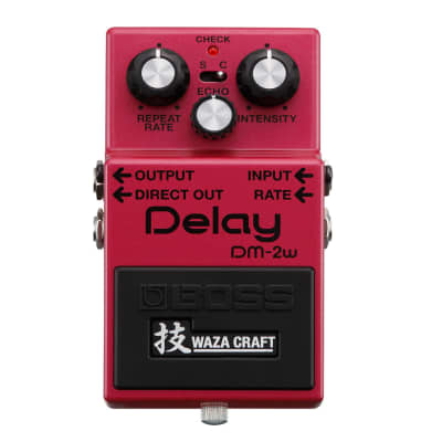 Reverb.com listing, price, conditions, and images for boss-dm-2w-delay-waza-craft