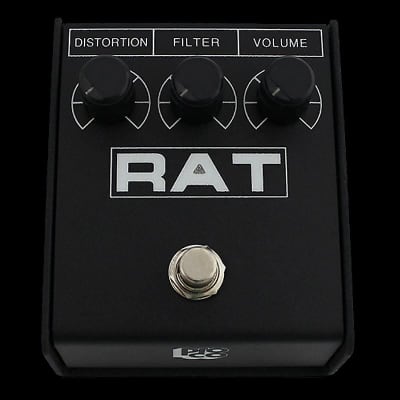 ProCo RAT Made in USA OP07DP Distortion Guitar Effect Pedal RT 