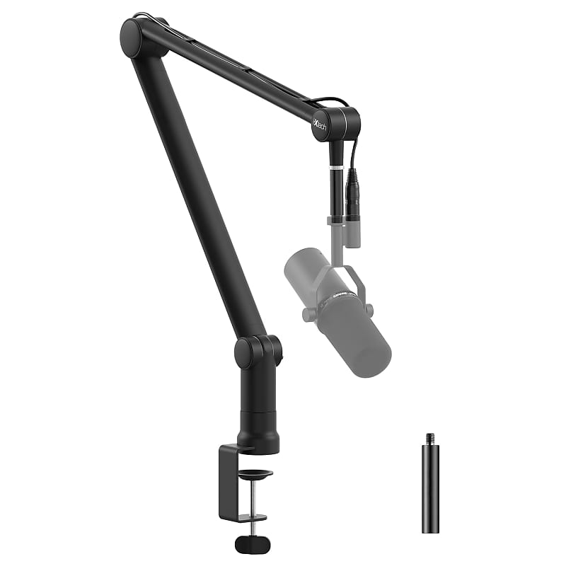 Boom Arm Mic Stand With Extension Tube Upgraded Microphone | Reverb