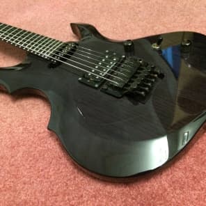 ESP Forest-GT (Original Series) 2007 See-Thru Black | Reverb