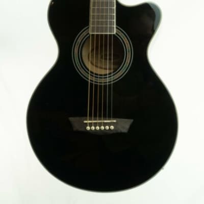 Washburn EA10B Festival Jumbo Acoustic-Electric Guitar (B-Stock) image 15