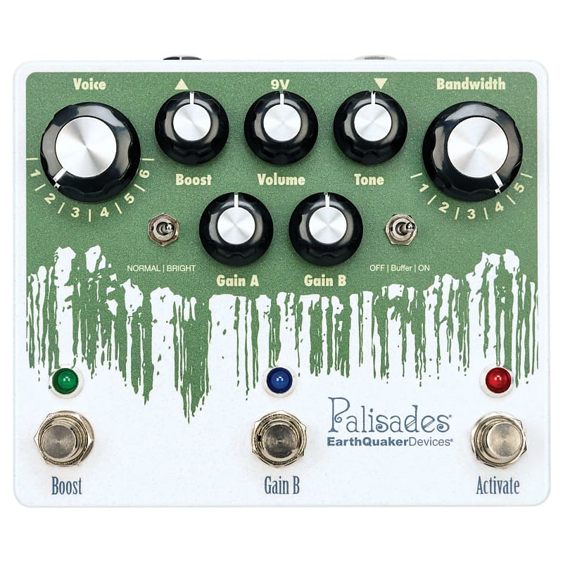 Earthquaker Devices Palisades v2 - Hemp Green | Reverb