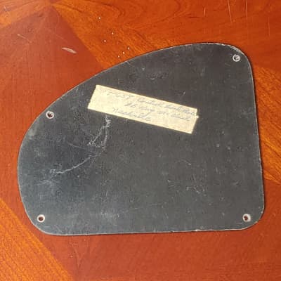 1980's Gibson B.B. King Lucille Backplate Black New Old Stock image 1