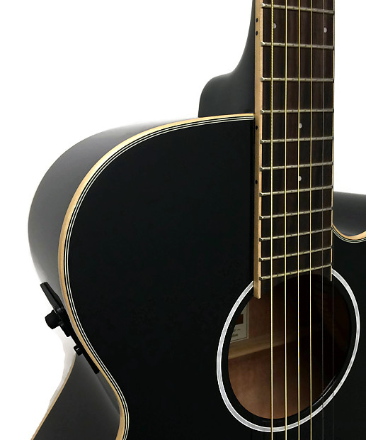 Tanglewood Evolution IV TSF CE BK Super Folk Cutaway Acoustic