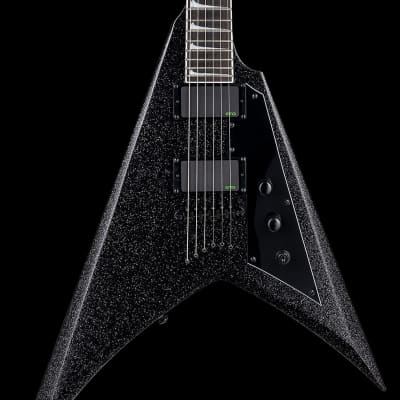 ESP LTD SIGNATURE SERIES Kirk Hammett KH-V - Black Sparkle LTD SIGNATURE SERIES Kirk Hammett KH-V Black Sparkle 6-String Electric Guitar w/ Case (2023) image 10