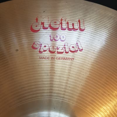 Meinl 100 Spezial 22" Vintage Ride Becken Cymbal image 3