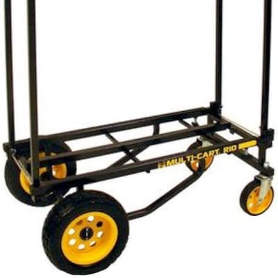 Rock-N-Roller R10RT (Max) 8-in-1 Folding Multi-Cart/Hand Truck/Dolly/Platform Cart/34" to 52" Telescoping Frame/500 lbs. Load Capacity, Black image 4