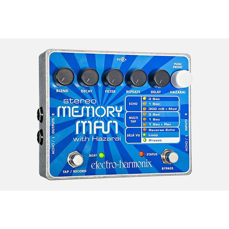 Electro-Harmonix Memory Man Stereo with Hazarai | Reverb Canada