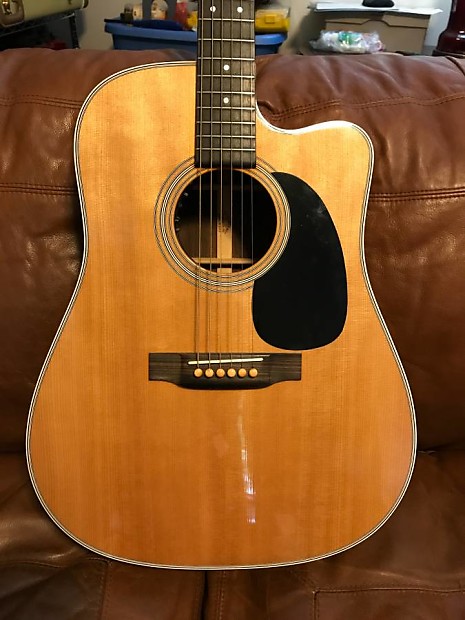 2007 Martin DC-28E with FWI contacts and Macassar bridge | Reverb