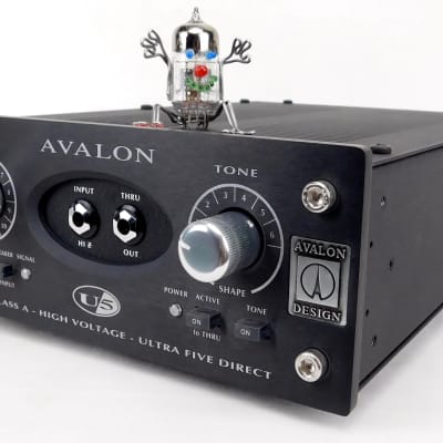 Avalon U5 Mono Black Instrument & DI Preamp +Neuwertig +OVP+ 1,5 Jahre Garantie image 4