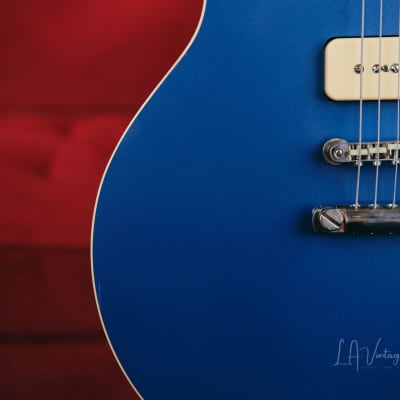 Josh Williams Stella Jr. Electric Guitar #276 - Lightly Relic'd Pelham Blue Finish with  Lollar P90 Soapbar Pickups! image 9