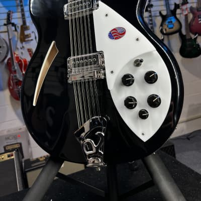 New 2023 Rickenbacker 360/12 12-String 360 Electric, Jetglo w/ OHSCase and Free Ship 756 image 4