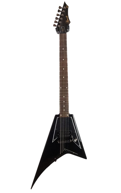 Samick VN10LBK Flying V (Black) | Reverb