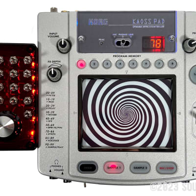 Korg Kaoss Pad KP-2 - Circuitbent | Reverb