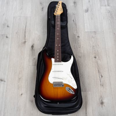 Suhr Classic S SSS Guitar, Rosewood Fingerboard, 3-Tone Sunburst image 10