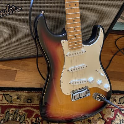 1999-2000 Fender American Standard Stratocaster w/ Maple Neck,New Fender Gig bag & Upgrades for sale