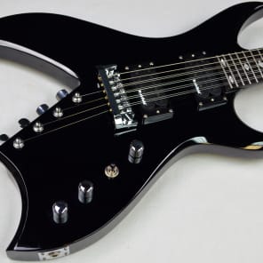 2007 BC Rich Bich 10-String Electric Guitar Black Very
