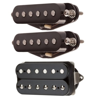 SUHR ML Standard Stratocaster Single Coil Pickup Set, Black