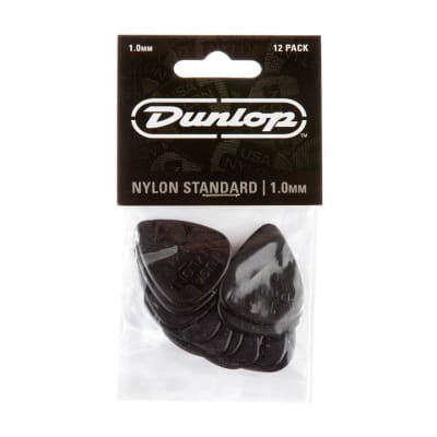 Dunlop Nylon Standard 1.0mm Picks, 12-Pack image 5