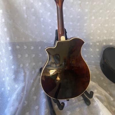Shutt Mandolin-Guitar 1915 - Dark Mahogany Polished image 7