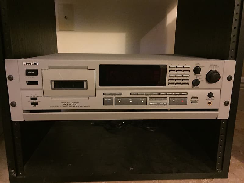 Sony PCM2600 DAT Tape Recorder Reverb