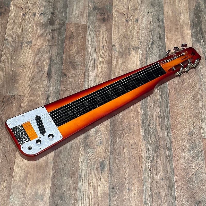 Danville MLS ST 250 CS Cherry Burst Electric Lap Steel Slide