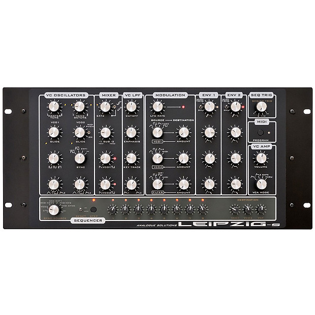 Analogue Solutions Leipzig-S Analog Monosynth with Sequencer image 1