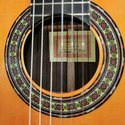 Rarity: Conde Hermanos Flamenco Guitar Media Luna "Paco de Lucia" Negra 1998 image 4