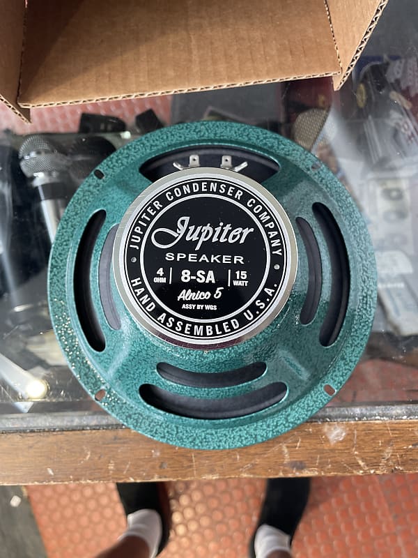 Jupiter 8SA Alnico 5 speaker Green Reverb